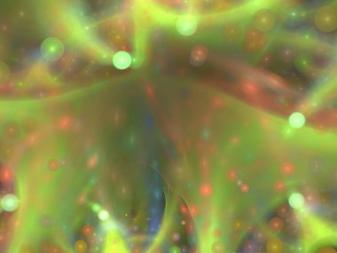 Hayali fraktal arkaplan resmi