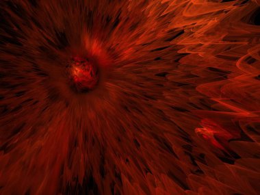 Hayali fraktal arkaplan resmi