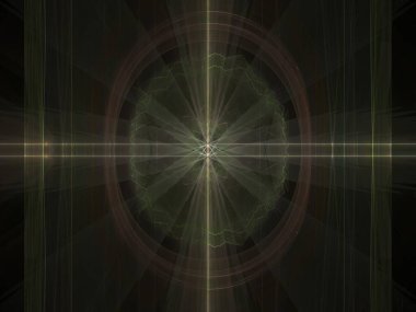 Hayali fraktal arkaplan resmi