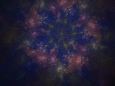 Hayali fraktal arkaplan resmi