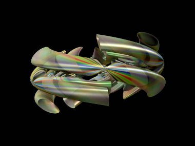 Hayali fraktal arkaplan resmi