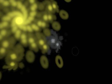 Hayali fraktal arkaplan resmi