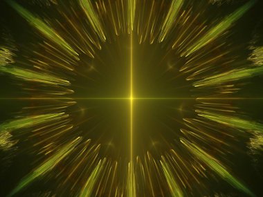 Hayali fraktal arkaplan resmi