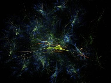 Hayali fraktal arkaplan resmi