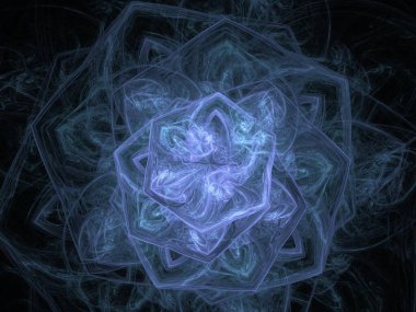 Hayali fraktal arkaplan resmi