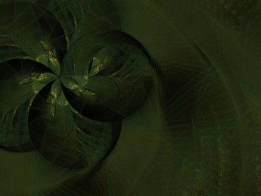 Hayali fraktal arkaplan resmi