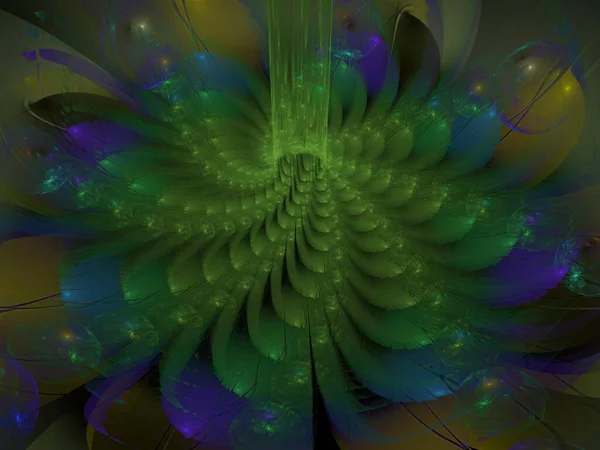 Imaginatory fractal achtergrond Afbeelding — Stockfoto