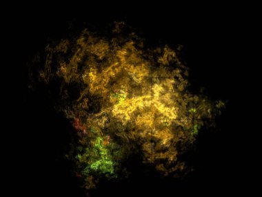 Hayali fraktal arkaplan resmi