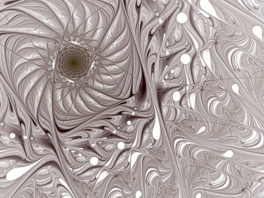 Hayali fraktal arkaplan resmi