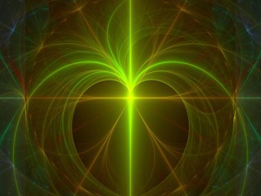 Hayali fraktal arkaplan resmi