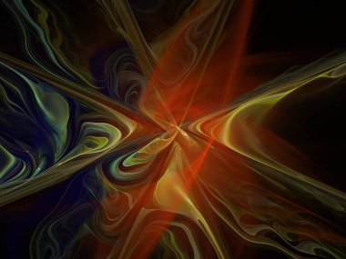 Hayali fraktal arkaplan resmi