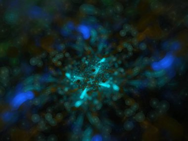 Hayali fraktal arkaplan resmi