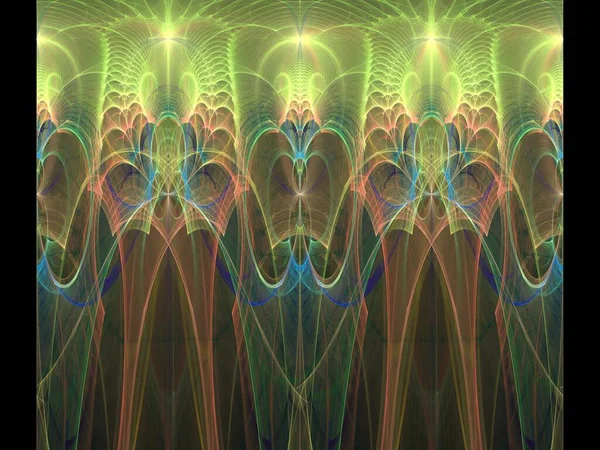 Imaginatory fractal background Image — Stock Photo, Image