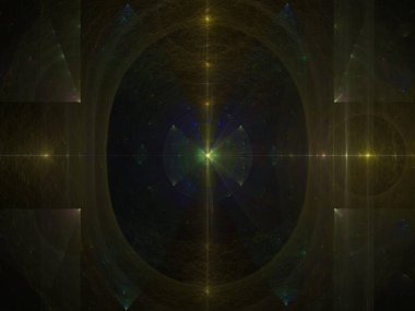 Hayali fraktal arkaplan resmi