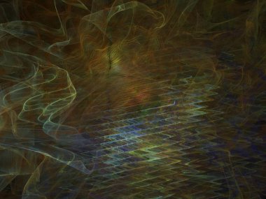 Hayali fraktal arkaplan resmi