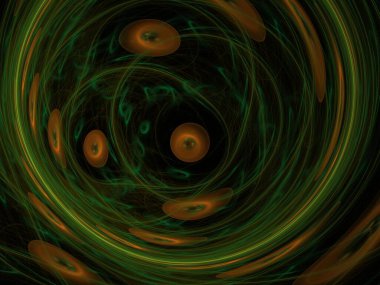 Hayali fraktal arkaplan resmi