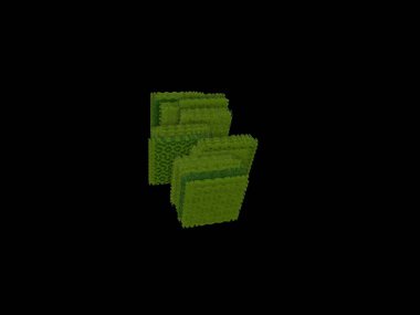 Hayali fraktal arkaplan resmi