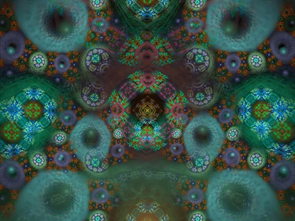 Imaginatory fractal achtergrond Afbeelding — Stockfoto