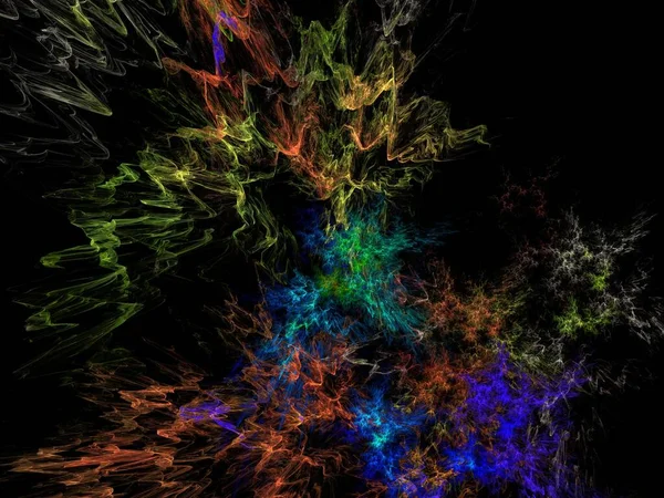 Hayali fraktal arkaplan resmi