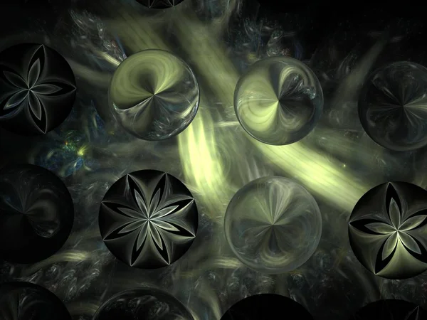 Hayali fraktal arkaplan resmi