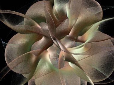 Hayali fraktal arkaplan resmi