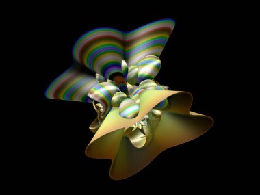 Hayali fraktal arkaplan resmi