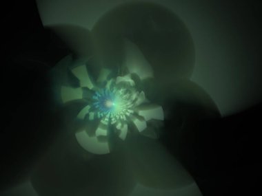 Hayali fraktal arkaplan resmi