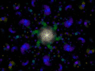 Hayali fraktal arkaplan resmi