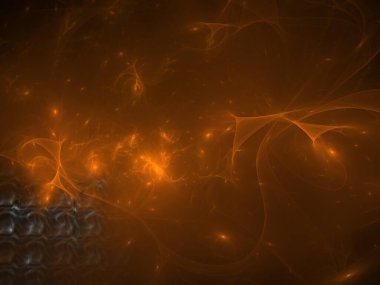 Hayali fraktal arkaplan resmi