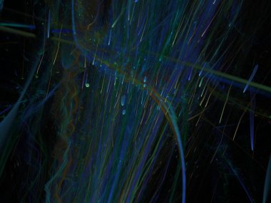 Hayali fraktal arkaplan resmi