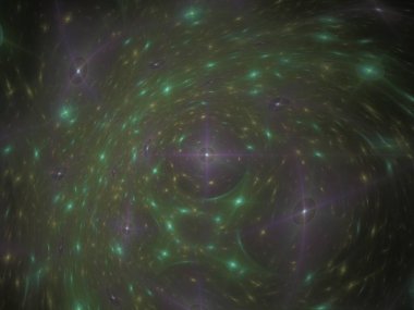 Hayali fraktal arkaplan resmi