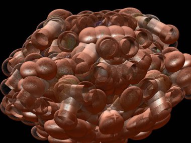 Hayali fraktal arkaplan resmi