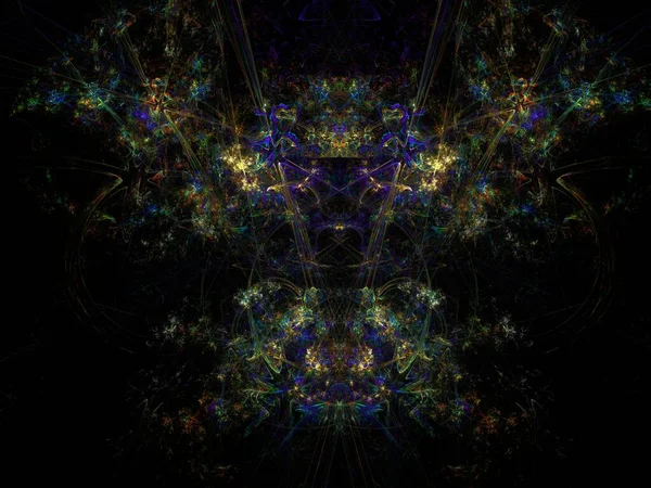 Imaginatory fractal achtergrond Afbeelding — Stockfoto