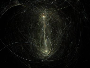 Hayali fraktal arkaplan resmi