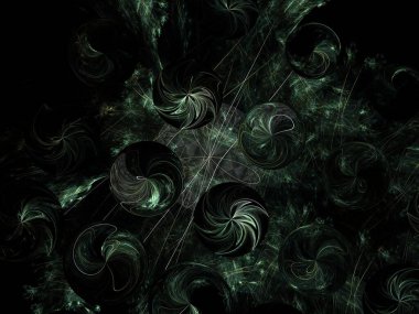 Hayali fraktal arkaplan resmi