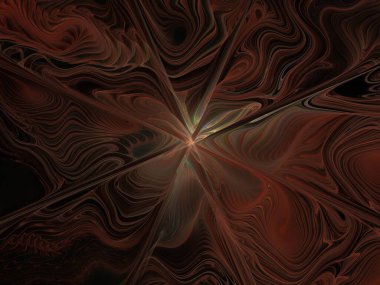 Hayali fraktal arkaplan resmi