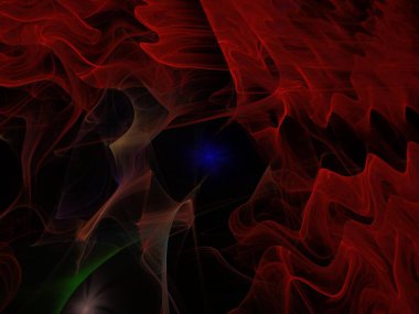 Hayali fraktal arkaplan resmi