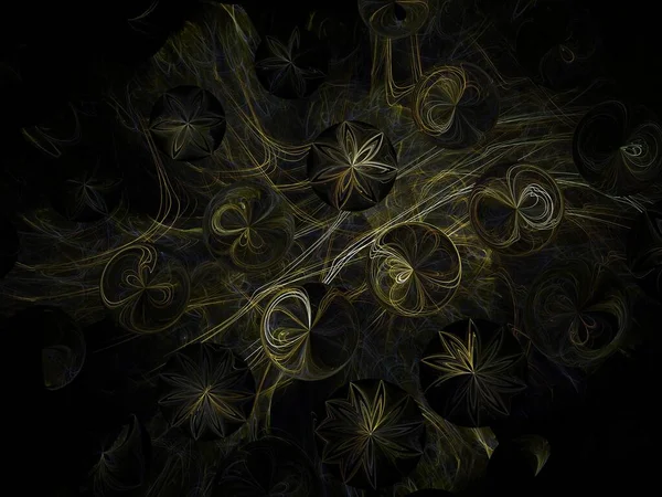 Hayali fraktal arkaplan resmi