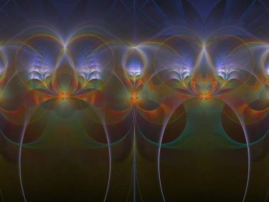 Hayali fraktal arkaplan resmi