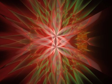 Hayali fraktal arkaplan resmi