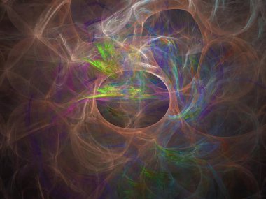 Hayali fraktal arkaplan resmi