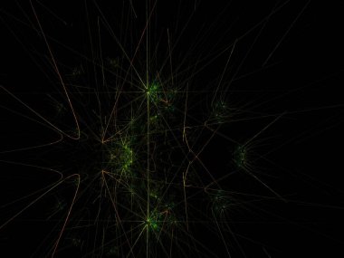Hayali fraktal arkaplan resmi
