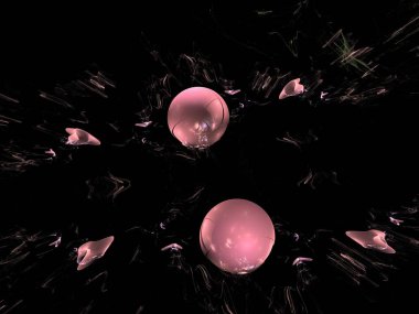 Hayali fraktal arkaplan resmi