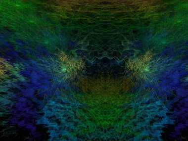 Hayali fraktal arkaplan resmi