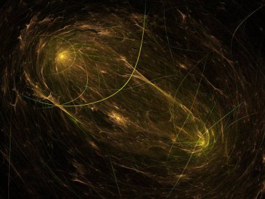 Hayali fraktal arkaplan resmi