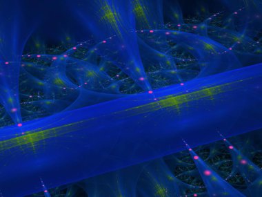 Hayali fraktal arkaplan resmi