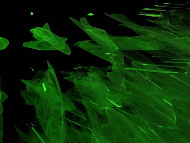 Hayali fraktal arkaplan resmi