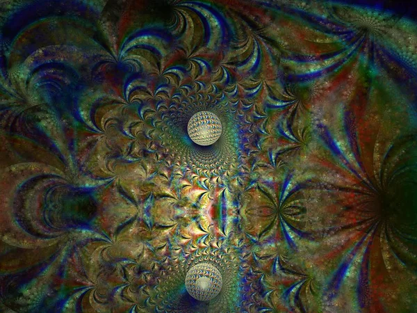 Imaginatory fractal achtergrond Afbeelding — Stockfoto