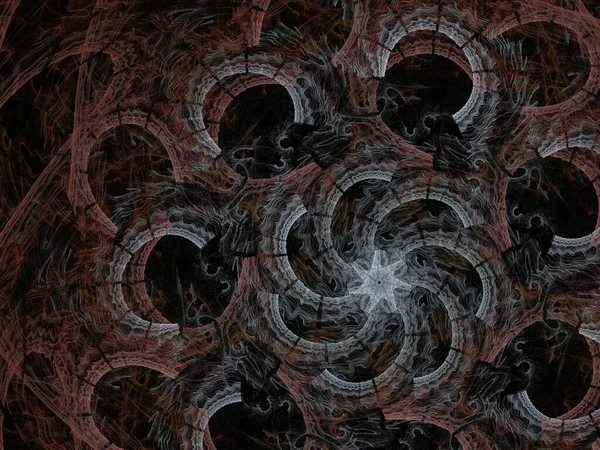 Hayali fraktal arkaplan resmi