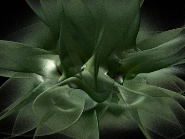 Hayali fraktal arkaplan resmi